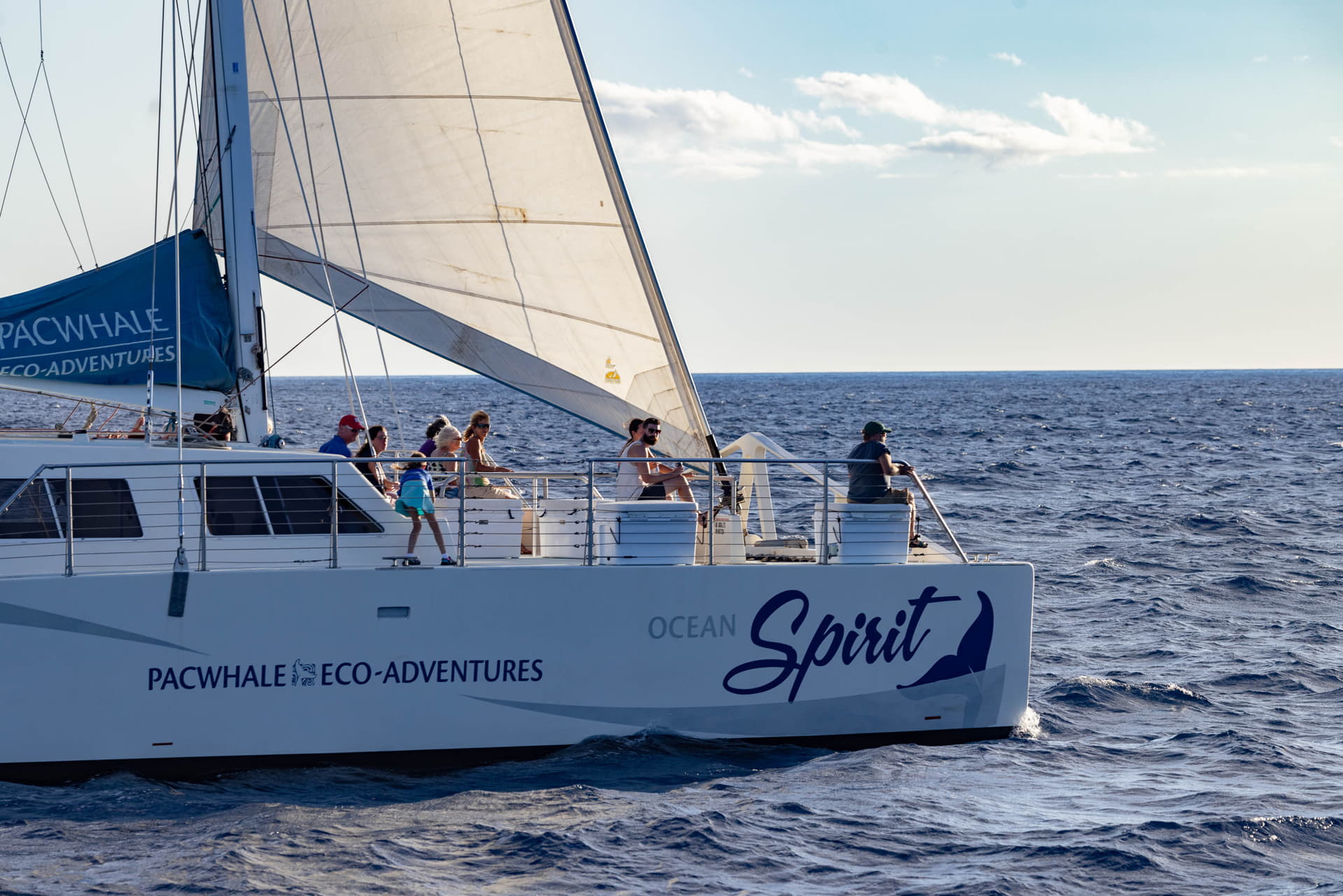 Sailing Maui Ocean Spirit Pacific Whale Cruises